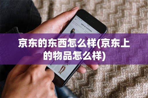 京东的东西怎么样(京东上的物品怎么样)