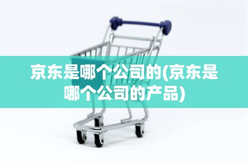 京东是哪个公司的(京东是哪个公司的产品)