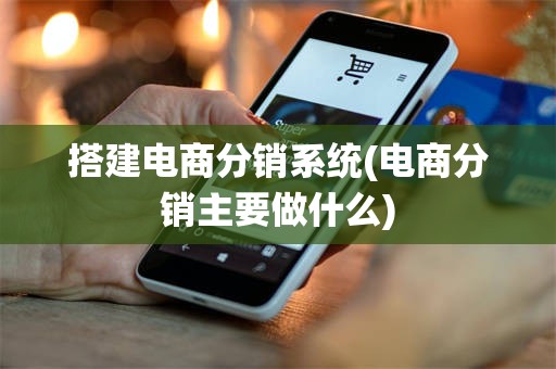 搭建电商分销系统(电商分销主要做什么)