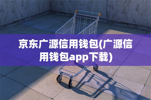 京东广源信用钱包(广源信用钱包app下载)