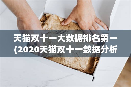 天猫双十一大数据排名第一(2020天猫双十一数据分析报告)